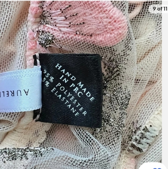 NWT Sold Out Aurelia Intimates Violentes Butterflies Coquette Girl Fairycore - Picture 9 of 11